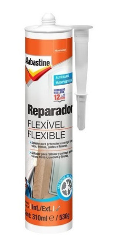 Sellador Alabastine Reparador Flexible - 310 Ml Alba 12mm 0