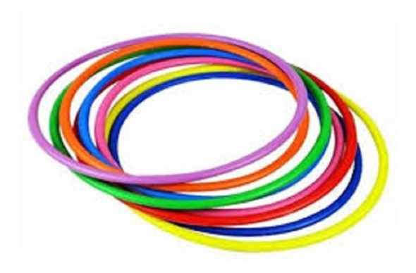 Aros Pvc 50cm X 10 Unidades Hula Hula 1 Aros Pvc 50cm X 10 Unidades Hula Hula 1