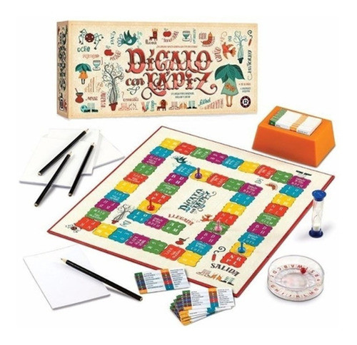 Juego De Mesa Digalo Con Lapiz Original Ruibal 7132 0