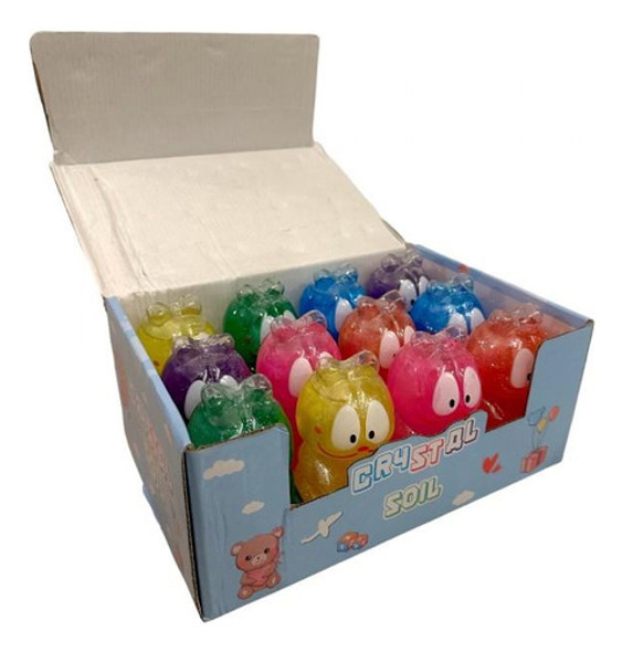 Pack X 12 Slime Brillante Con Forma De Gatito Mediano 1 Pack X 12 Slime Brillante Con Forma De Gatito Mediano 1