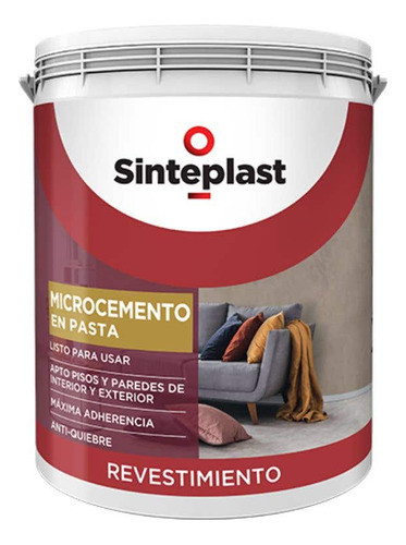 Revestimiento Recuplast Microcemento En Pasta Sinteplast 0