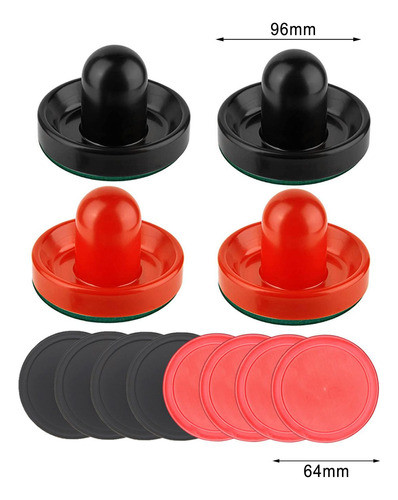 Empurradores E Discos De Air Hockey, Fundo De Estilo G 1