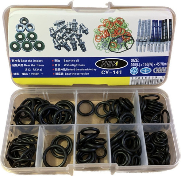 Caja Oring Gas R134a De 120 Unidades Para A/a Automotor 0