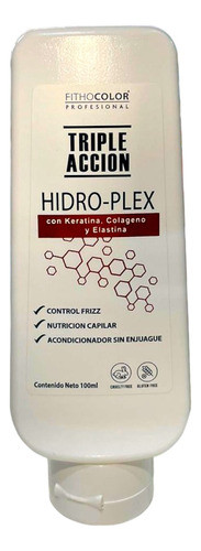 Crema De Peinar Hidro Plex Keratina / Colageno Fithocolor 1