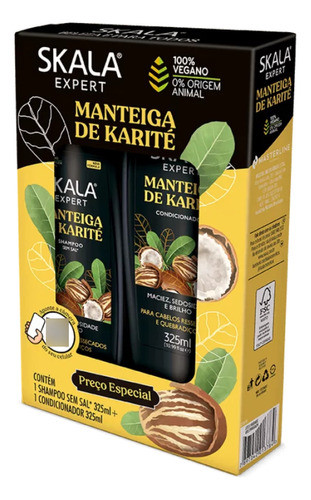 Shampoo E Condicionador Skala Manteiga De Karité 0