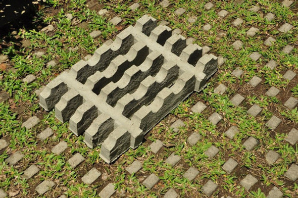 Garden Block, Grilla Verde, Bloque Para Cesped 40 X 60 0