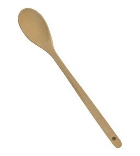 Cuchara Remo De Madera 30 Cm Apta Sarten Teflon Cocina Olla 0