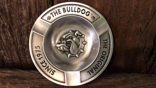 Cenicero Metal The Bulldog Amsterdam  Hermoso Regalo 1