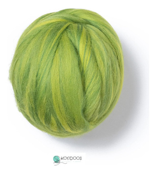 Lana De Oveja Natural Multicolor, 0,45 Kg, Ideal Para Feltra 1
