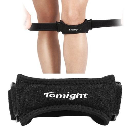 Conjunto De 2 Deportes Rodilla Correa Tirante Soporte Pad Ró 1