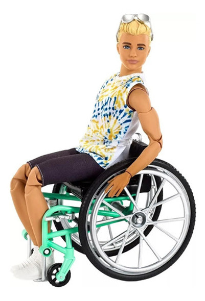 Barbie Ken Fashionista Silla De Ruedas Con Rampa Accs Mattel 1