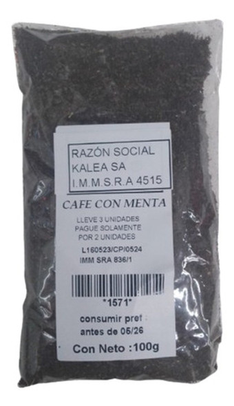 Cafe Con Menta 100g Llevando 3 Paga Solo Por 2 Unidades 0 Cafe Con Menta 100g Llevando 3 Paga Solo Por 2 Unidades 0