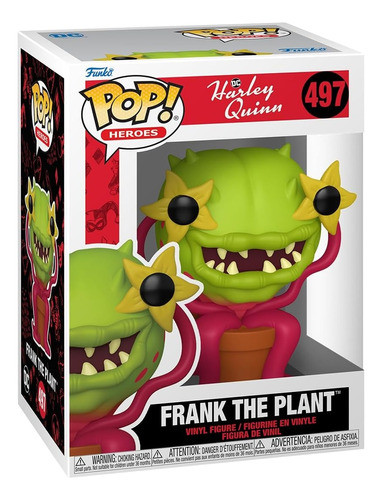 Funko Pop Dc Harley Quinn Frank The Plant 0