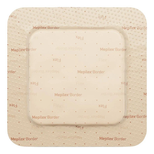 Curativo Mepilex Border Flex Espuma Molnlycke 10x10cm 2un 1