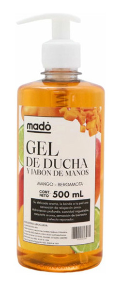Gel De Ducha Mado Mango Y Bergamota 500ml 0