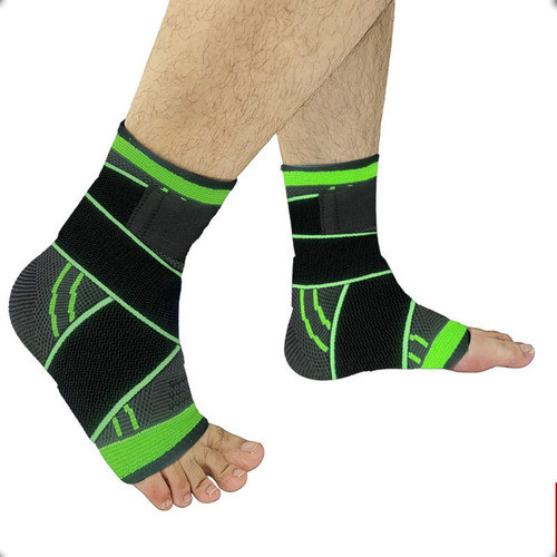 Tornozeleira Ortopédica Compressão Estabilizadora Elástica 0