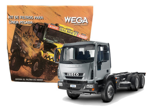 Kit Filtros Wega Iveco Tector 170e25 240e25 260e25 170e28/22 0