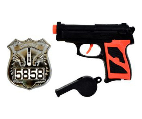 Set De Policia X3 Piezas En Bolsa 14x18.5 Cm - 45662/31557 0