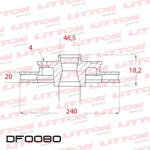 Kit De Freno Discos + Pastillas Fiat Palio 96/03 1