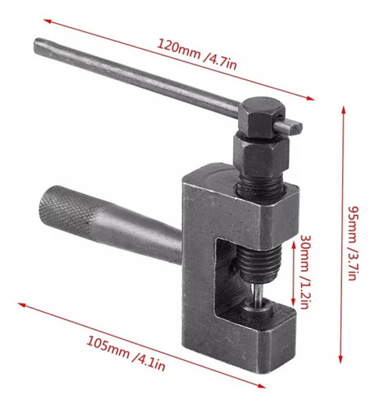 Cortador De Corrente De Motocicleta, Barra De Remoção De Cor 1