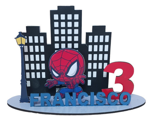 Centros De Mesas Cumpleaños Infantil Hombre Araña 1