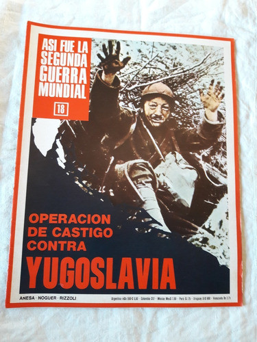 Asi Fue La Segunda Guerra Mundial Fasciculo Nº 18 Yugoslvia 0