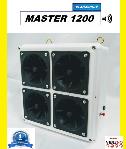 Repelente  Ultrasonico Alacranes Master 1200 Uso Industrial 1