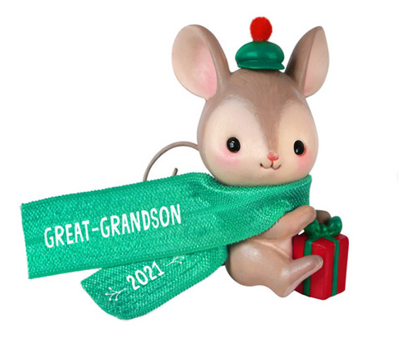 Hallmark - Adorno De Navidad Con Fecha De Ao 2021 0