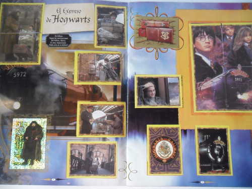 Album De Figuritas Harry Potter Y La Piedra Filosofal Lujo./ 1
