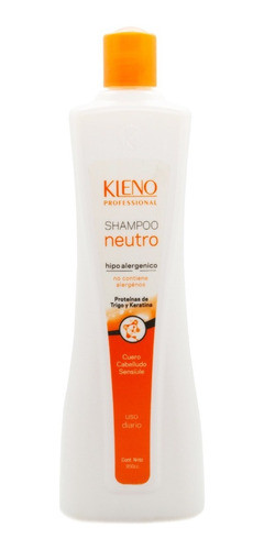 Kleno Shampoo Neutro Hipoalergénico Sensible Keratina 950ml 0