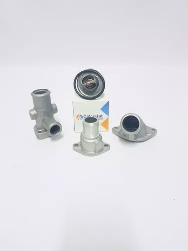 Kit Brida+codo+conector+termostato+gol Saveiro 95/14nafta1.6 0