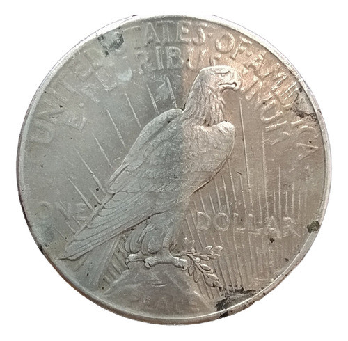 Moneda De Plata Dólar Peace Estados Unidos 1925 Km# 150 0