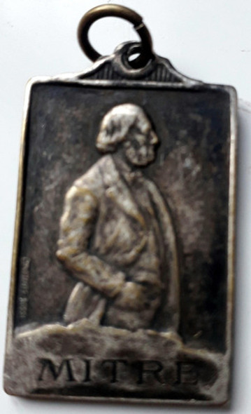 Medalla Mitre Natalicio 26 Junio 1821 1921 0