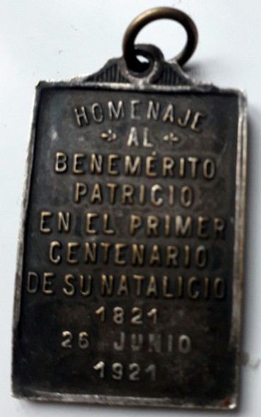 Medalla Mitre Natalicio 26 Junio 1821 1921 1