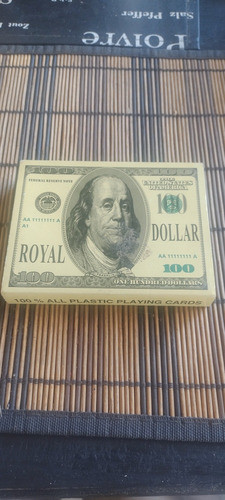 Cartas Poker Royal Dólar 0