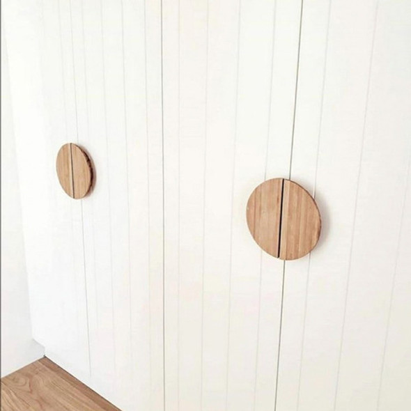 Tirador/ Herraje/ Manija Madera Semicircular 120mm X Par 0