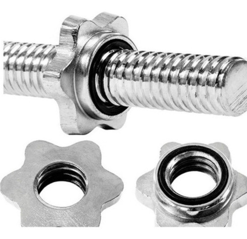 Tope Rosca Importado Para Mancuerna Barras 30 Mm Gym Man C 1
