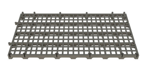 Palete Plástico Modular 50x25 Para Câmara Fria Kit 12 Und 1