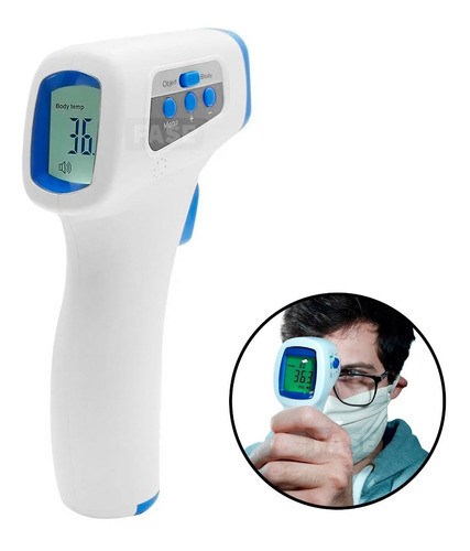 Termometro Temperatura Infrarrojo Humanos Aprobado Anmat 0