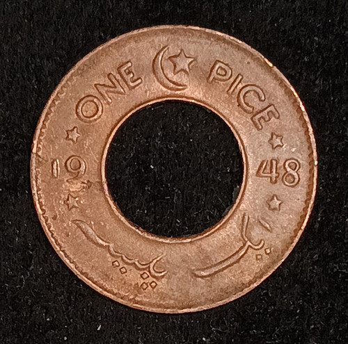 Paquistán 1 Pice 1948 Excelente Km 1 0