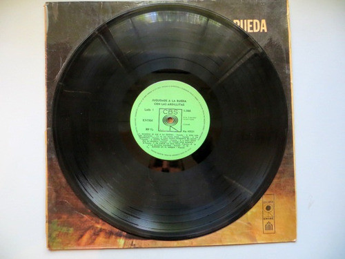 Juguemos A La Rueda Con Las Ardillitas Vinilo Lp Cbs 1
