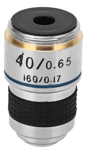 Lente Objetiva De Microscópio Biológica 40x 185 Acromática 0