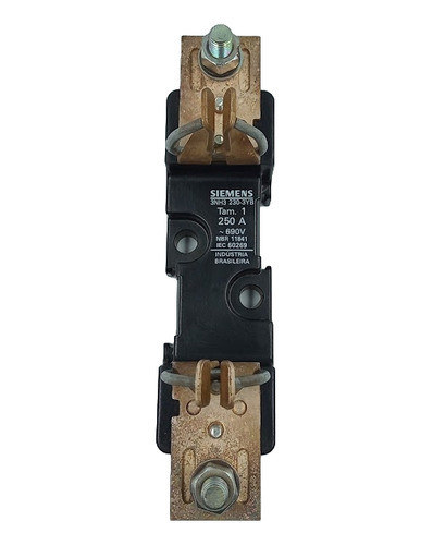 Base Para Fusível Siemens 3nh3 230-3yb 250a 690v Tamanho 1 0