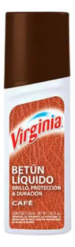Betún Líquido Para Calzados Café 60 Ml Protección Brillo Ft 0