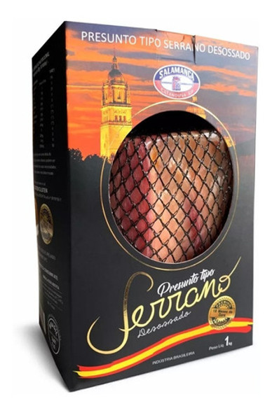 Jamon Salamanca Premium- 18m S/osso 1kg + Mini Sup.madeira 0