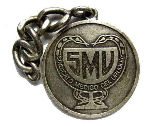 Gran Medalla De Plata 25 Gramos Sindicato Médico Del Uruguay 0