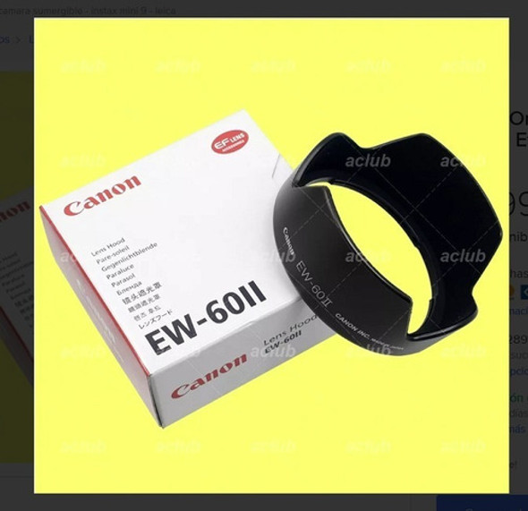 Parasol Original Canon Ew-60 Ii Ef 24mm F/2.8 Japan 1 Parasol Original Canon Ew-60 Ii Ef 24mm F/2.8 Japan 1