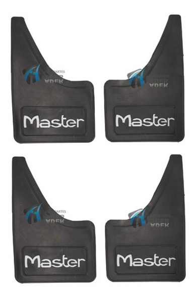 Juego X 4 Barrero Goma Renault Master Delantero / Trasero 0