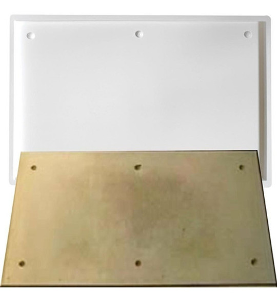 2 Forma 3d Trafitto 80x50 Abs 2m Molde Para Gesso/cimento/co 0 2 Forma 3d Trafitto 80x50 Abs 2m Molde Para Gesso/cimento/co 0