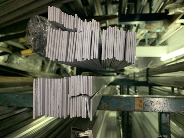 Perfil De Aluminio Planchuela 80x2mm Negro Largo X 2 Metros 1